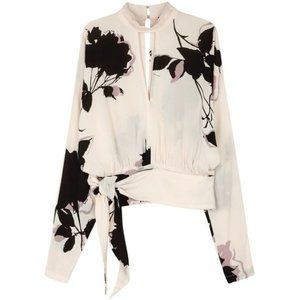 Free People Floral Blouse